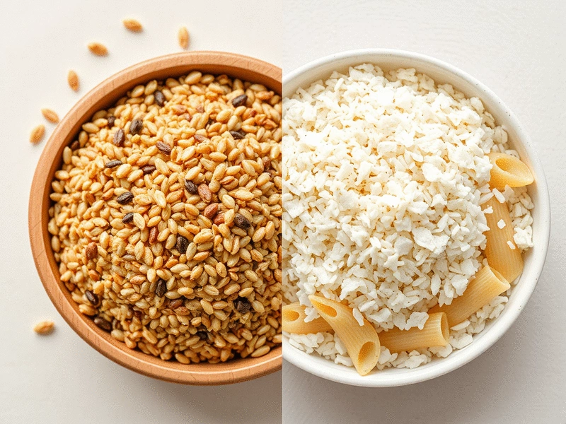 Whole Grains vs. Refined Grains: Impact on Digestive Health